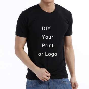 ALLKPOPER Prispôsobené Print T Shirt Ženy/Muži/Chlapci/Dievčatá Oblečenie DIY Váš ako Foto/Logo Unisex Bežné Bavlnené tričko Top Tees