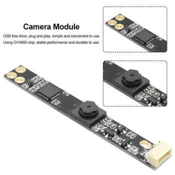 2 048 x 1 536 25fps PCB Viacúčelový 3MP USB2.0 OV3660 Zadarmo Ovládač S Káblom USB DIY Modul Kamery Kamera s Vysokým Rozlíšením