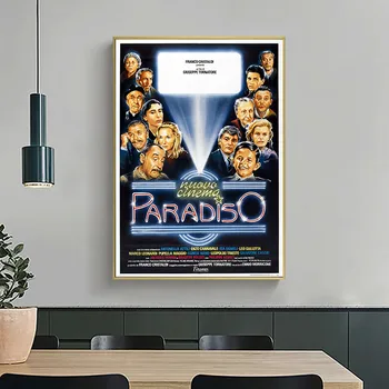 Nuovo Cinema Paradiso Plagát Jasný Obraz Samolepky na Stenu Domáce Dekorácie Vysokú Kvalitu Výtlačkov Plátno domov