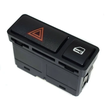 Nebezpečenstvo Núdzového Flasher Light Switch Upozornenie Tlačidlo s Centrálnym Zámkom pre BMW E46 E53 E85 E86 X5 Z4 M3 325 3 Série 61318368920