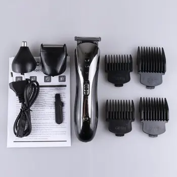 Zastrihávač Nabíjateľná Elektrický Holiaci strojček pre Mužov Fúzy Britva Electric Multi-function Hair Clipper Set Drop Shipping