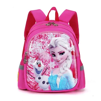Disney nové škôlky, školské tašky cartoon chlapci dievčatá baby detský batoh roztomilý elsa anna dieťa batoh dievčatá tašky
