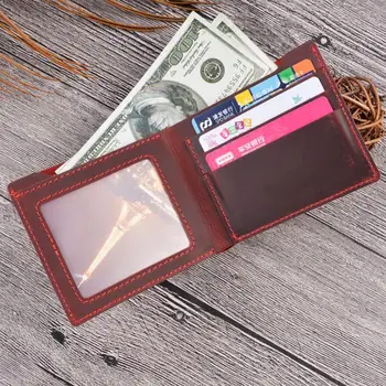 SIKU originálne kožené pánske peňaženky šialený kôň muž peňaženky núdzi peňaženky prípade slim kabelku