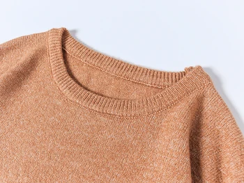 Toppies 2020 dámske svetre jeseň zima pletené topy kolo krku pulóver sveter kórejský zimné oblečenie