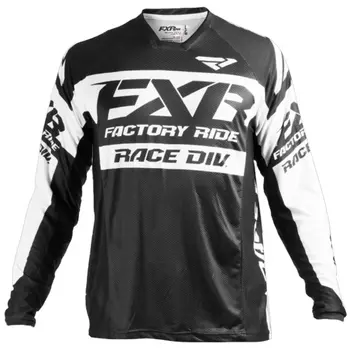 2021 enduro Cyklistické T-shirt Horských Downhill Bike Dlhý Rukáv Závodné Oblečenie MTB DH Offroad Motocross Dresy veľkoobchod FXR