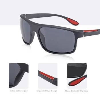 AOFLY Pôvodné Prípade Dizajn Značky Polarizované slnečné Okuliare Muži Móda Muž Okuliare Slnečné Okuliare Cestovných Rybársky Oculos Gafas De Sol