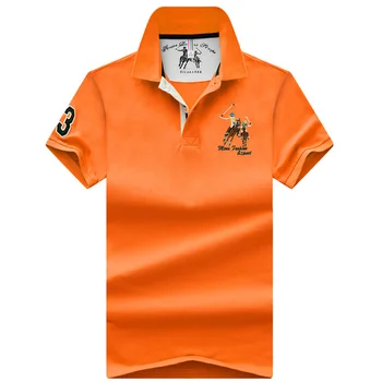 Nová Značka Muži Polo Shirts Lete Luxusné kôň výšivky Priedušná Camisa Masculina Business pánske polo tričko oblečenie