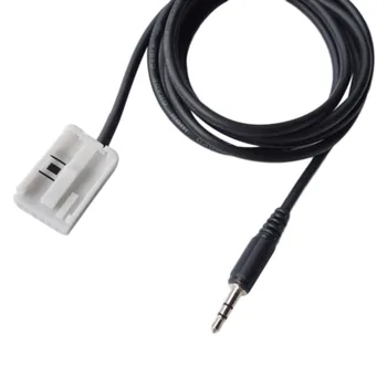 AUX Audio Kábel Pre BMW Radu 3 E90 E91 E92 E93 E60 E61 E63 E64 E87 E88 E81. 12P BAI audio pomocné adaptér drôt pre BMW
