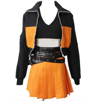 Horúce Anime Naruto Cosplay Kostým je Akatsuki Plášť Jumsuit Vietor Kabát jednotné námorník šaty vybavy vlastné halloween kostým
