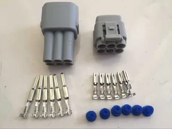10pcs/veľa 6 pin MT .090 - 2.3 mm Muţi a Ţeny zamykanie konektor Sumitomo 6187-6561 a 6180-6771 Pre Suzuki