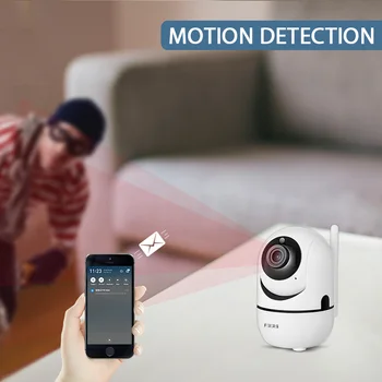 Fuers 1080P IP Kamera Tuya APP Automatické sledovanie Home Security Vnútorný kamerový monitorovací KAMEROVÝ Bezdrôtový WiFi Kamera Dieťa Monito