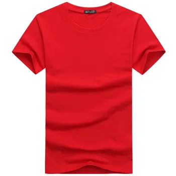 Hot Predaj 6pcs/veľa Vysoko Kvalitné pánske T-Shirts Pevné Bežné Bavlna Topy Tee Tričko Krátky Rukáv Fashion T-shirt Letné Oblečenie