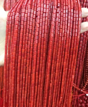 Červené Koraly Voľné Korálky sa Predávajú za oblasť činnosti DIY šperky pre náhrdelník alebo náramok