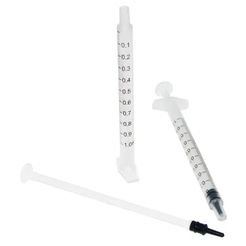 1 ml injekčnej Striekačky Bez Ihly Používať Na Priemyselné Vstrekovanie, Non-sterile , 50 kusov