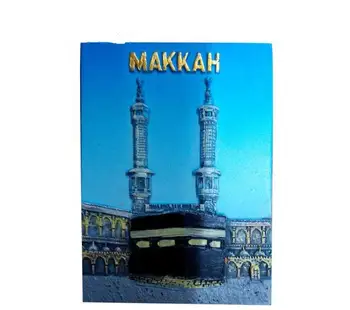 Makkah cestovanie so suvenírmi chladnička nálepky