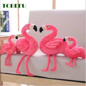 1Pc Ružové Dievča Srdce Flamingo Plyšové Hračky Zvierat Bábiky, Plyšové Pre Deti detský Upokojiť Vianoce, Narodeninové Darčeky