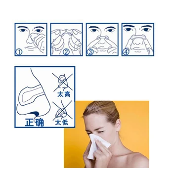 Sumifun 30Pcs/Box Nos Omietka Lepšie Dych Nosové Pásiky Znížiť Spánku Chrápanie Anti Chrápanie Pásy Jednoduchšie, Lepšie Dýchať K01801