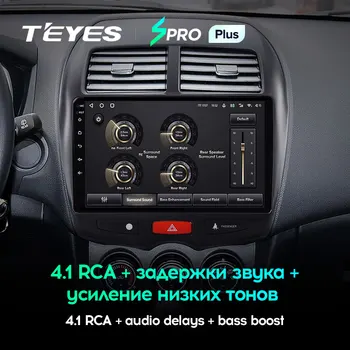 TEYES SPRO Plus Pre Mitsubishi ASX 1 2010 - 2016 Auto Rádio Multimediálny Prehrávač Videa Navigácie GPS Android 10 Č 2din 2 din dvd