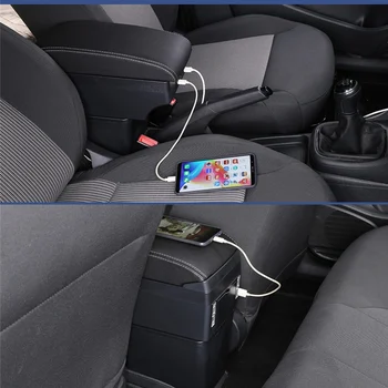 Pre Hyundai Elantra Turné i30 i30cw opierkou box centrálny sklad obsah poľa auto-styling dekorácie príslušenstvo držiak USB