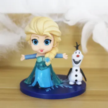3ks/set Disney Anime Postavy Mrazené II Elsa Kráľovná Olaf Akčná Figúrka Model Hračky, Bábiky Brinquedos Výzdoba Domov Vianoce Darček Figurals