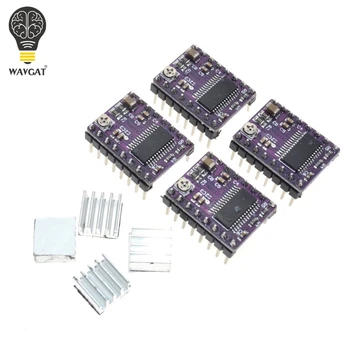 WAVGAT CNC štít V3 rytie stroj 3D tlačiarne 4PCS DRV8825 ovládač rozširujúca doska pre Arduino + UNO R3 s USB kábel