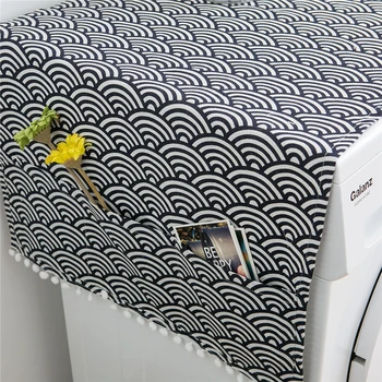 Moderný Jednoduchý Štýl práčka Kryt 1pcs Domov Protiprachový Kryt Pre Spotrebiče 3 Veľkostiach, Prachotesný obal Na práčka