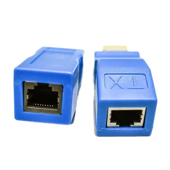 2 KS kompatibilný s HDMI Extender 1080P RJ45 Porty LAN Siete kompatibilný s HDMI pre HDTV Monitorom