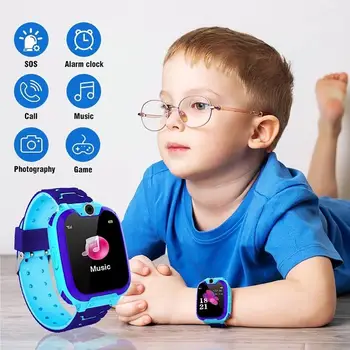 2020 deti hodinky SOS GPS/LBS poloha Multifunkčné inteligentné hodinky vodotesné smartwatch pre deti, pre IOS Android Deti Smart Hodinky