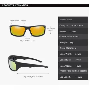 2020 Luxusné Polarizované slnečné Okuliare pánske Jazdy Odtiene Muž Slnečné Okuliare Retro Jazdy Cestovných Rybársky Klasické Okuliare okulary