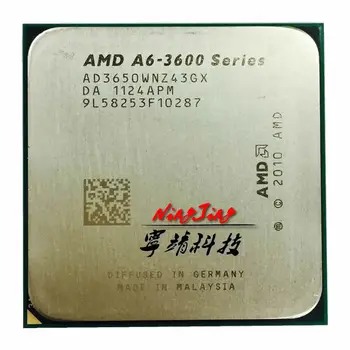 AMD A6-Series A6-3650 A6 3650 2.6 GHz Quad-Core CPU Procesor AD3650WNZ43GX Socket FM1