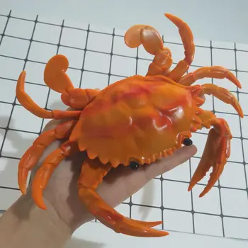 Simulácia Mäkkej Gumy Lobster Krab Model Squeeze Celého Človeka Hračka Lobster Zvuk Veľký Krab Deti, Vzdelávacie Hračky Darček