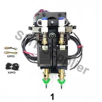 Aktualizácia BT2030 SMT DIY Steppor Motorové Rotačné Spoločné mountor konektor Nema8 dutý hriadeľ stepper pre vybrať miesto Dvojité hlavu
