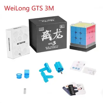 MoYu Weilong GTS3M Regualr GTS V3 Magnetické Cubo Puzzle Profesionálne Weilong GTS 3 M 3x3 GTS3 M Rýchlosť Kocky