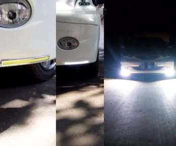 2x KLASU DRL LED Svetlá pre Denné svietenie Auto Lampa Pre Ford Focus 2 3 1 Fiesta Ranger Fusion Mondeo 4 3 MK2 MK4 Kuga, Transit Mustang