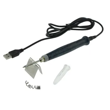 Pc Prenosný Mini USB, 5V 8W Spájkovačka Kábel Výroba Elektrická Spájkovačka Pero/Tip Dotykový Spínač Top Predaj Kvapka loď