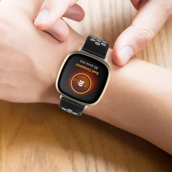 Silikónové Dvojité farbu popruhu Pre Fitbit naopak 3 športové priedušná náramok náramok pásmo pre fitbit zmysel / versa3 Smart hodinky