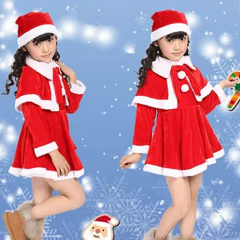 Vianočné Santa Claus Vyhovovali Najvyššej Kvality Vianočný Kostým, Oblek Baby Boy/Girl 3KS Deti Nový Rok detské Oblečenie Set sa