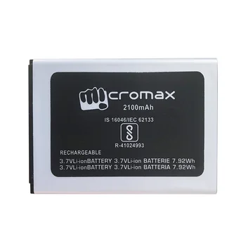 Nová batéria Pre Micromax Q462 Mobilný Telefón Náhradné Batérie kontakty batérie Micromax-Q462