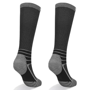YUEDGE Muži Ženy Nohu Podporu Úsek Kompresné Ponožky so Systémom Športové Ponožky 1 Páry