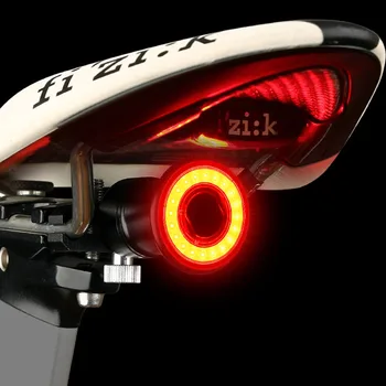 Požičovňa bicyklov Ľahké Nepremokavé Inteligentné Indukčná Brzda Tailight 100 LM 6 Režim LED Noc Jazda Výstraha MTB Zadné Svetlo